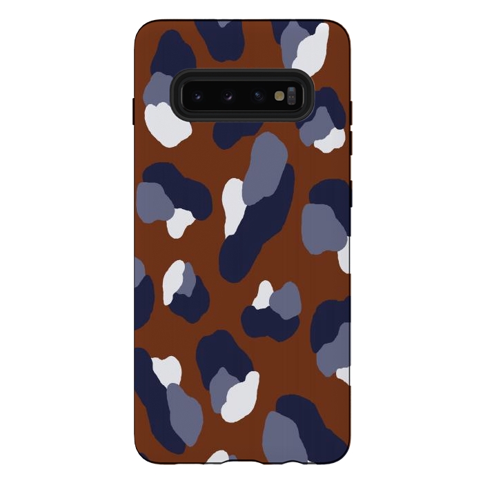 Galaxy S10 plus StrongFit Modern Brown by Joanna Vog