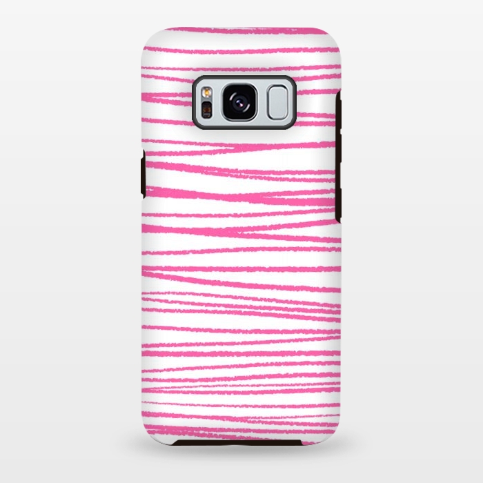 Galaxy S8 plus StrongFit Pink Threads by Martina