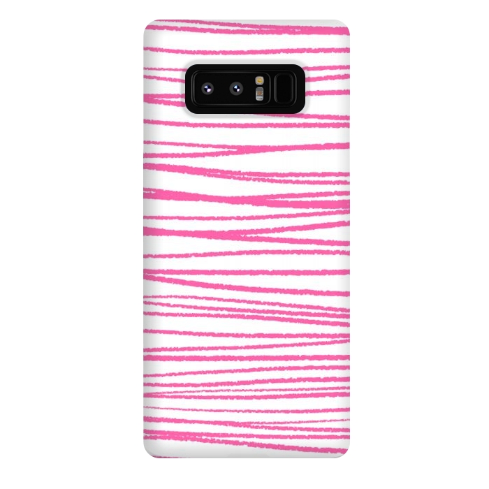Galaxy Note 8 StrongFit Pink Threads by Martina