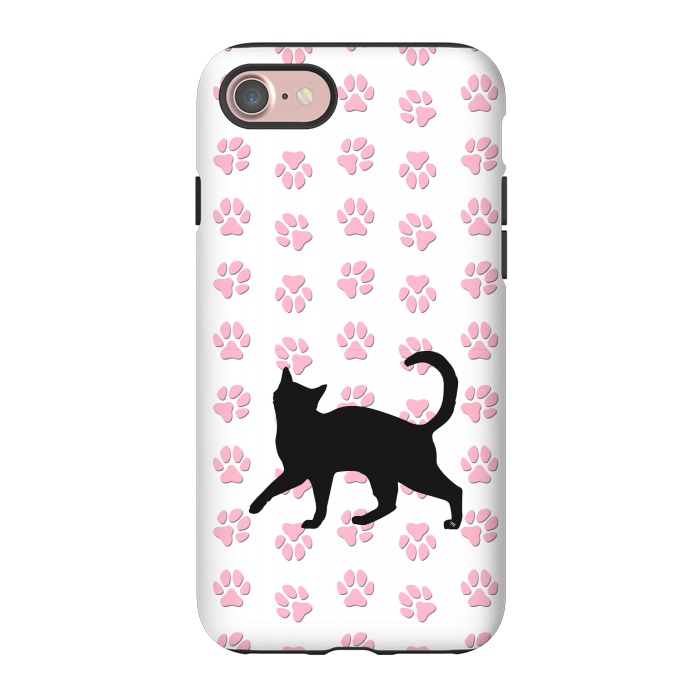 iPhone 7 StrongFit Kitty Cat by Martina