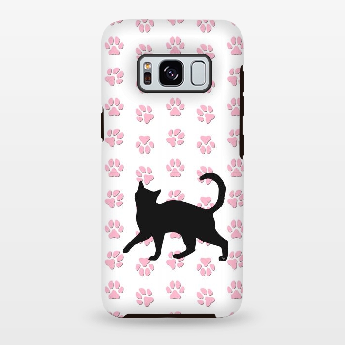 Galaxy S8 plus StrongFit Kitty Cat by Martina