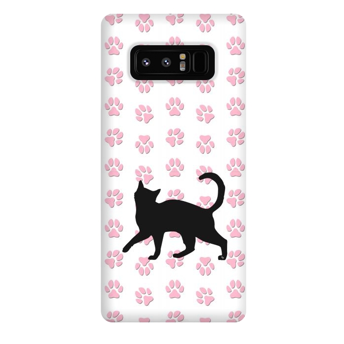 Galaxy Note 8 StrongFit Kitty Cat by Martina