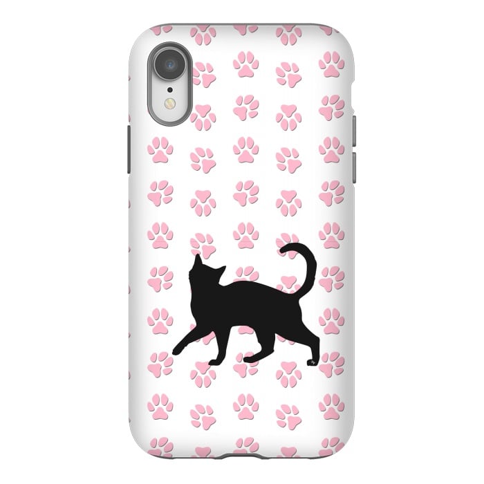 iPhone Xr StrongFit Kitty Cat by Martina