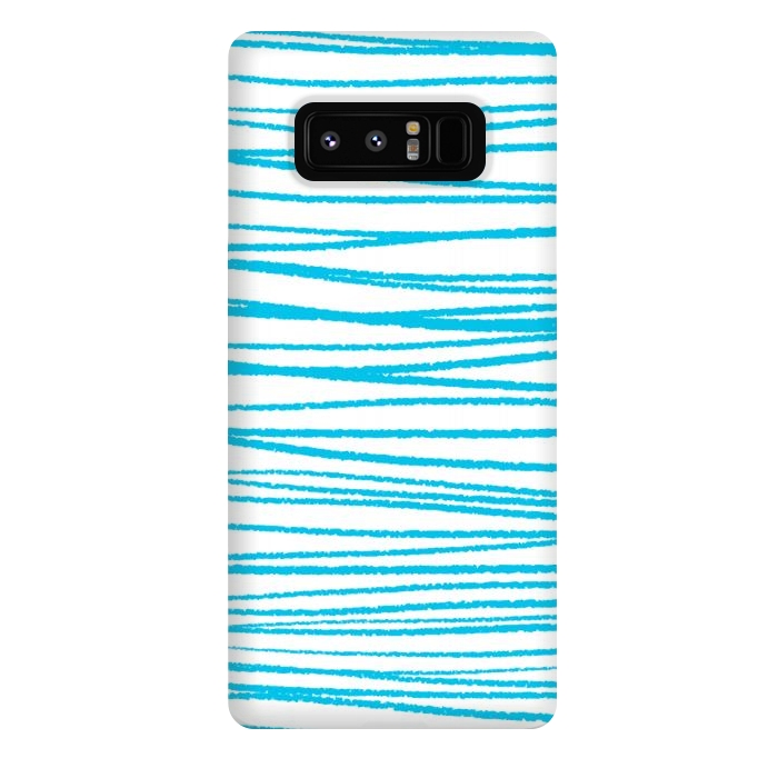 Galaxy Note 8 StrongFit Blue Threads by Martina