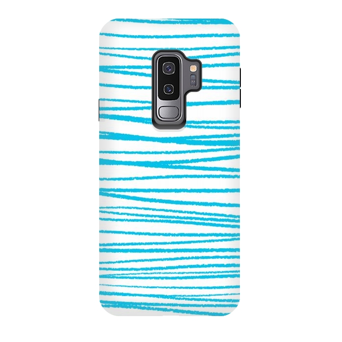 Galaxy S9 plus StrongFit Blue Threads by Martina