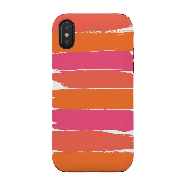 iPhone Xs / X StrongFit Bright Paint by Martina