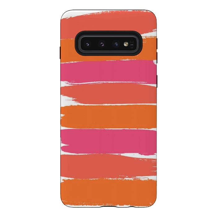 Galaxy S10 StrongFit Bright Paint by Martina