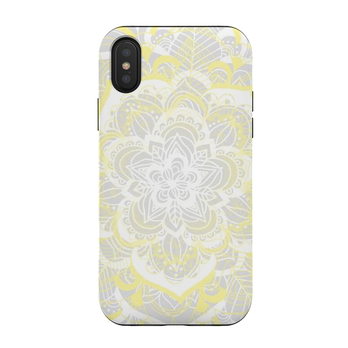 iPhone Xs / X StrongFit Woven Fantasy by Tangerine-Tane