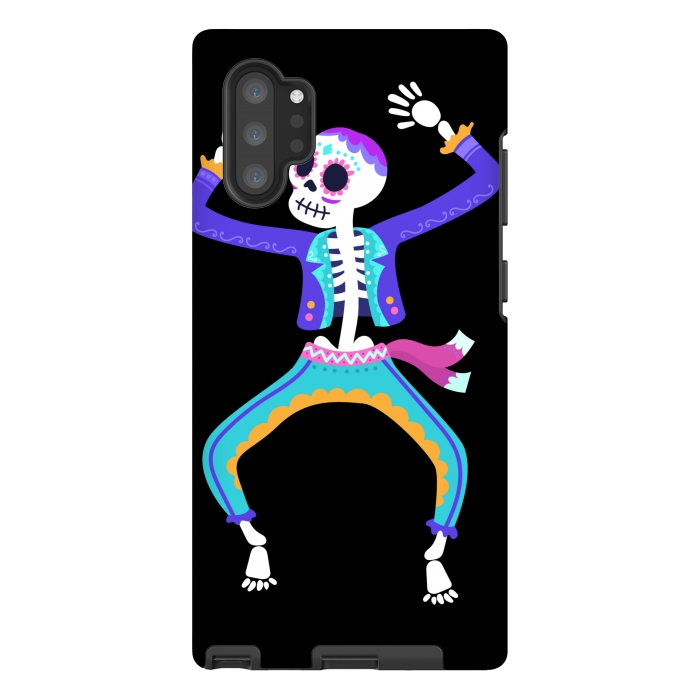 Galaxy Note 10 plus StrongFit SKULL MAN DANCE by MALLIKA