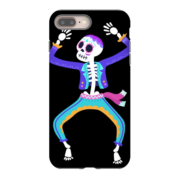 iPhone 7 plus StrongFit SKULL MAN DANCE by MALLIKA