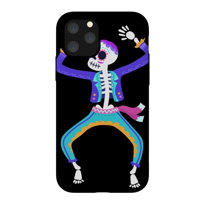 iPhone 11 Pro StrongFit SKULL MAN DANCE by MALLIKA