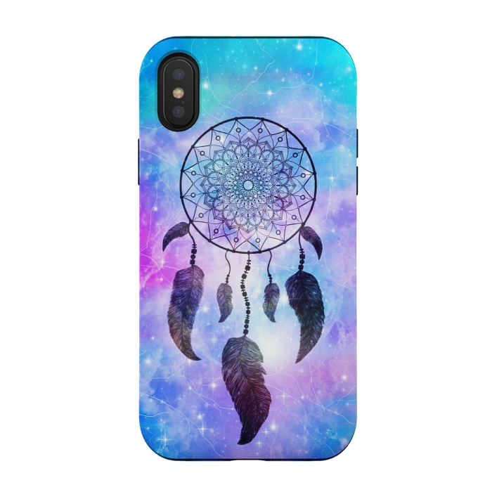 iPhone Xs / X StrongFit Galaxy dreamcatcher by Jms