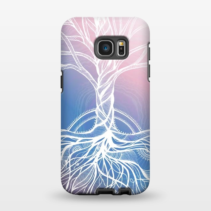 Galaxy S7 EDGE StrongFit Tree Of Growth by Rose Halsey