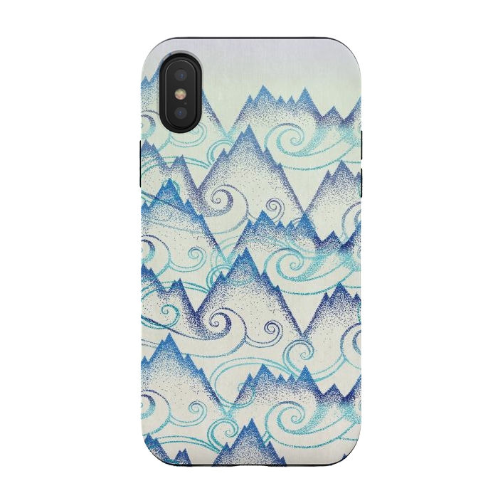 iPhone Xs / X StrongFit Chasing Waves by Rose Halsey