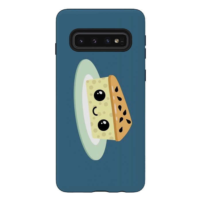 Galaxy S10 StrongFit Passion fruit cheesecake by Laura Nagel