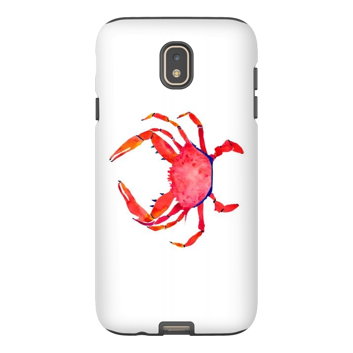 Galaxy J7 StrongFit Red Crab by Amaya Brydon