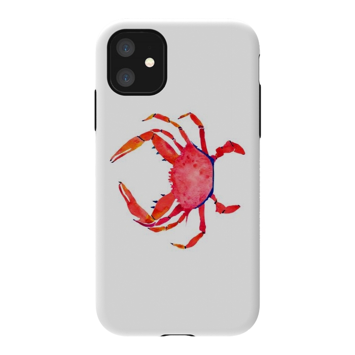 iPhone 11 StrongFit Red Crab by Amaya Brydon