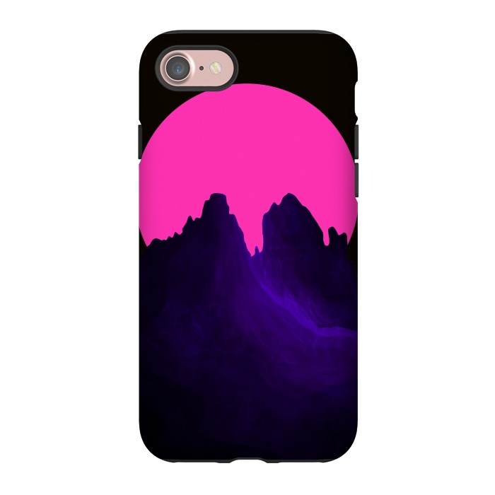 iPhone 7 StrongFit The great pink moon by Steve Wade (Swade)