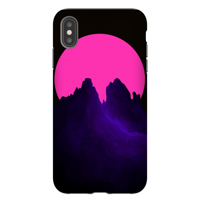 iPhone Xs Max StrongFit The great pink moon by Steve Wade (Swade)