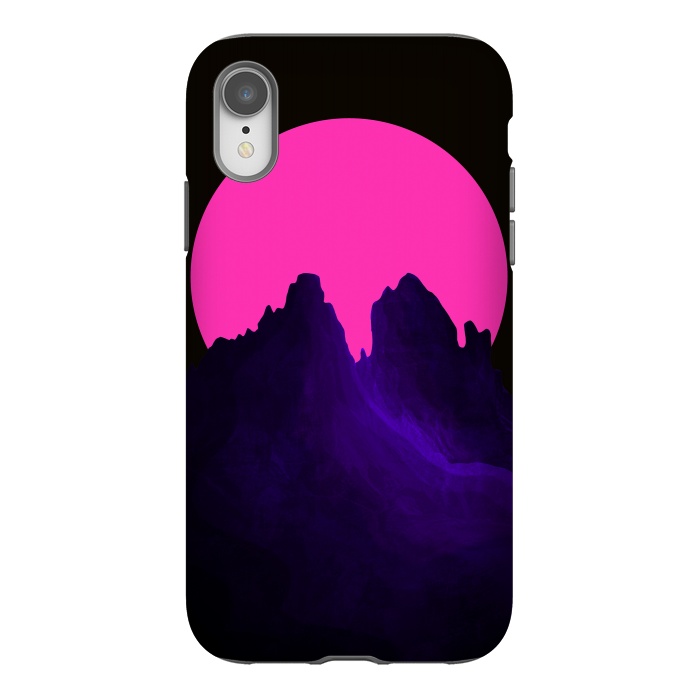 iPhone Xr StrongFit The great pink moon by Steve Wade (Swade)