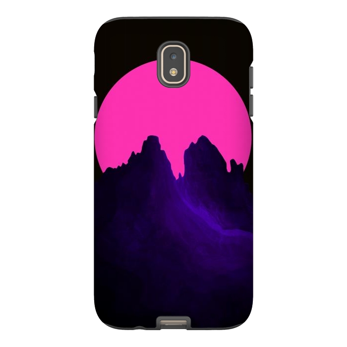 Galaxy J7 StrongFit The great pink moon by Steve Wade (Swade)