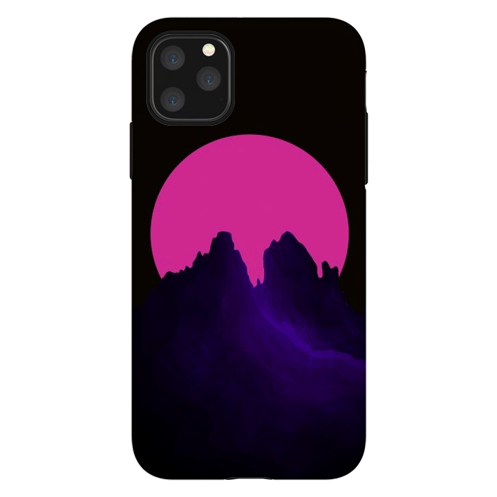 iPhone 11 Pro Max StrongFit The great pink moon by Steve Wade (Swade)