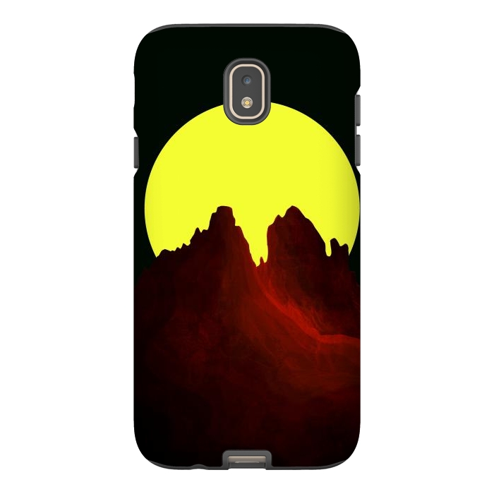 Galaxy J7 StrongFit The great yellow moon by Steve Wade (Swade)