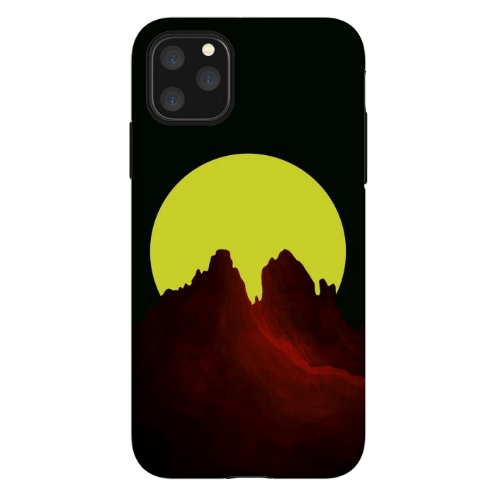 iPhone 11 Pro Max StrongFit The great yellow moon by Steve Wade (Swade)