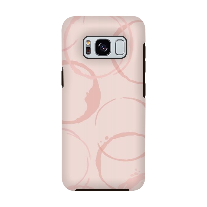 Galaxy S8 StrongFit Coffee Stains by Martina
