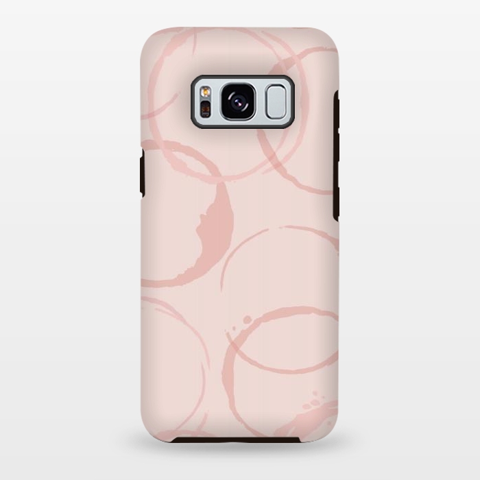 Galaxy S8 plus StrongFit Coffee Stains by Martina