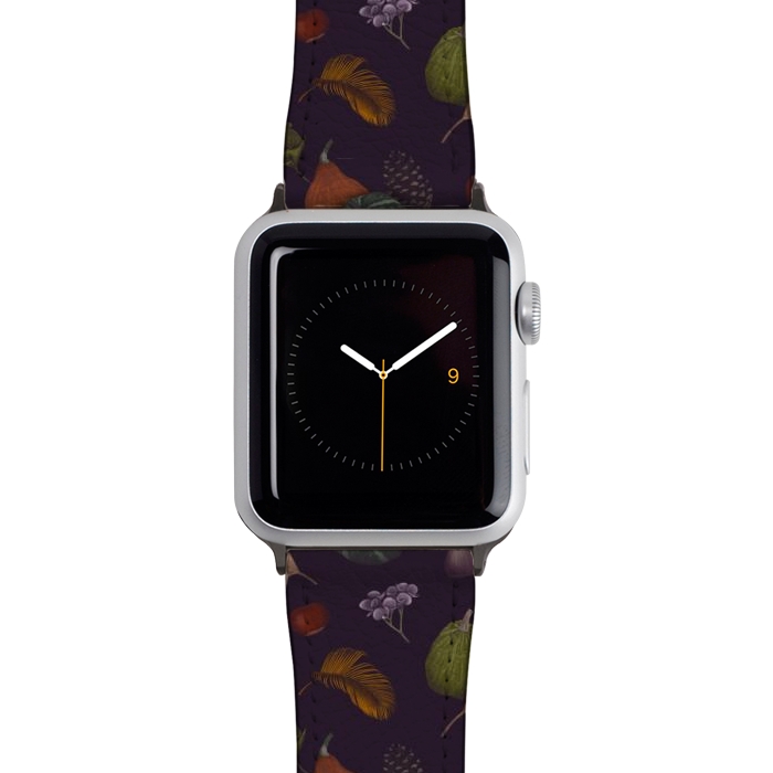 Watch 38mm / 40mm Strap PU leather Fall Pumpkins by Tishya Oedit