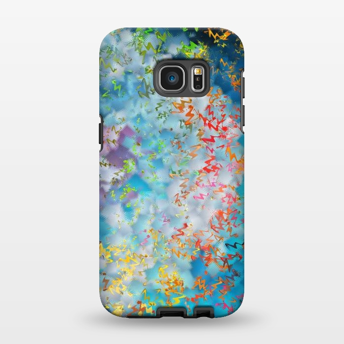 Galaxy S7 EDGE StrongFit Abstract thunderstorm  by Winston