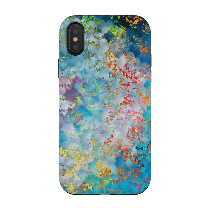 iPhone Xs / X StrongFit Abstract thunderstorm  by Winston