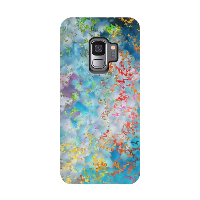 Galaxy S9 StrongFit Abstract thunderstorm  by Winston