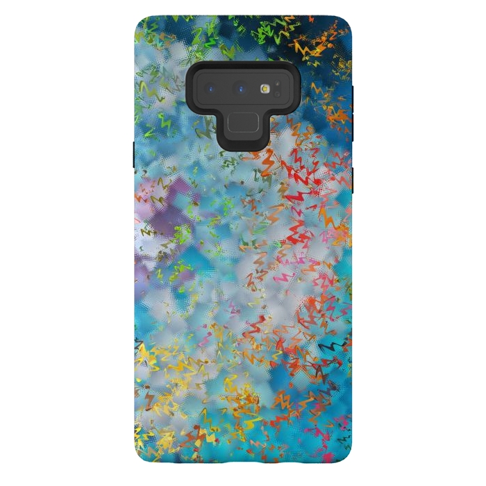Galaxy Note 9 StrongFit Abstract thunderstorm  by Winston