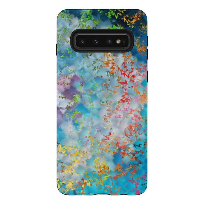 Galaxy S10 StrongFit Abstract thunderstorm  by Winston