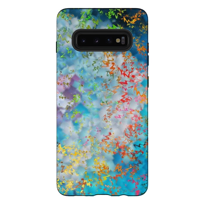 Galaxy S10 plus StrongFit Abstract thunderstorm  by Winston