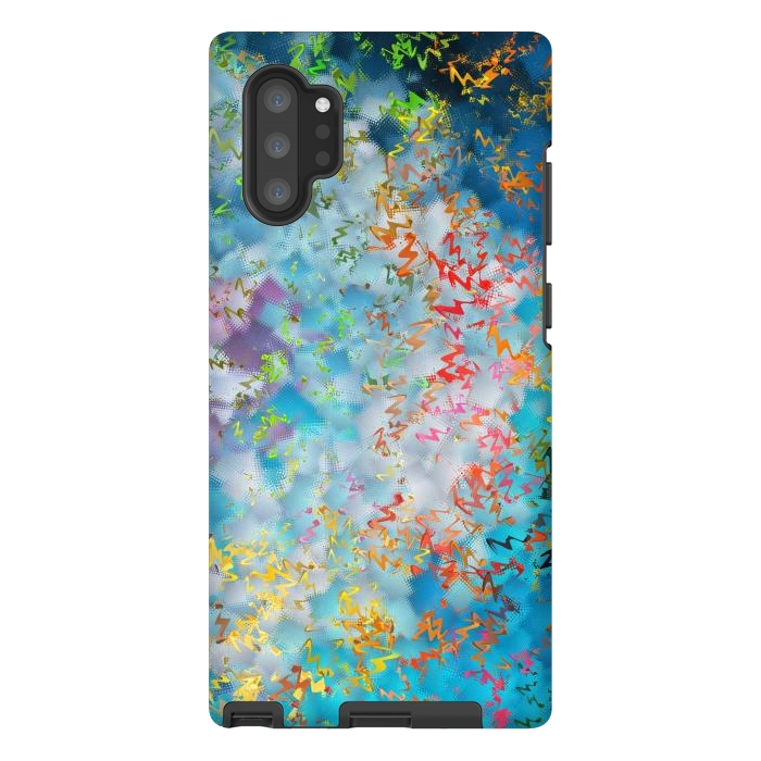 Galaxy Note 10 plus StrongFit Abstract thunderstorm  by Winston