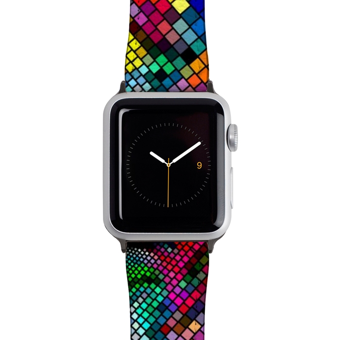 Watch 42mm / 44mm Strap PU leather Psychedelic by Winston