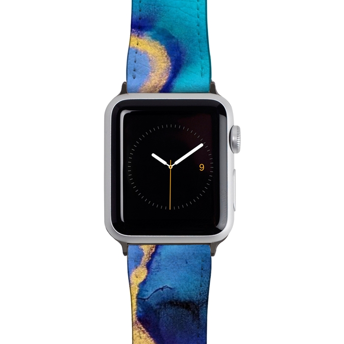 Watch 42mm / 44mm Strap PU leather Abstract painting by Winston