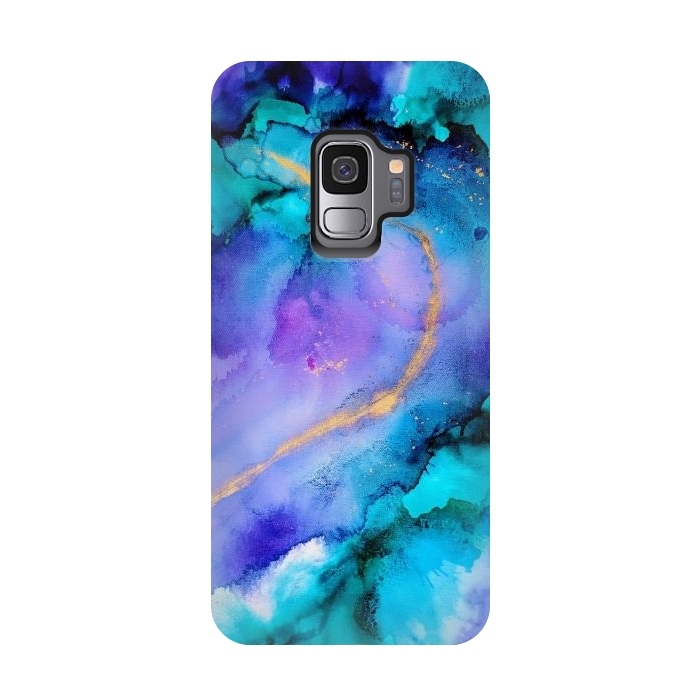 Galaxy S9 StrongFit Abstract painting by Winston