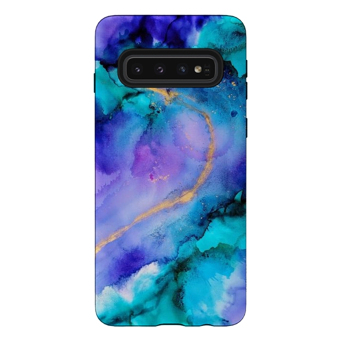 Galaxy S10 StrongFit Abstract painting by Winston