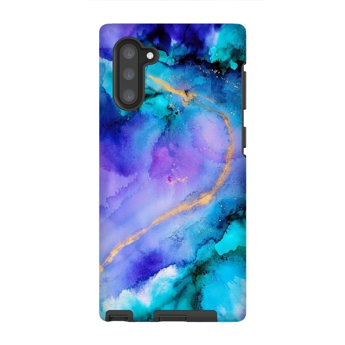 Galaxy Note 10 StrongFit Abstract painting by Winston