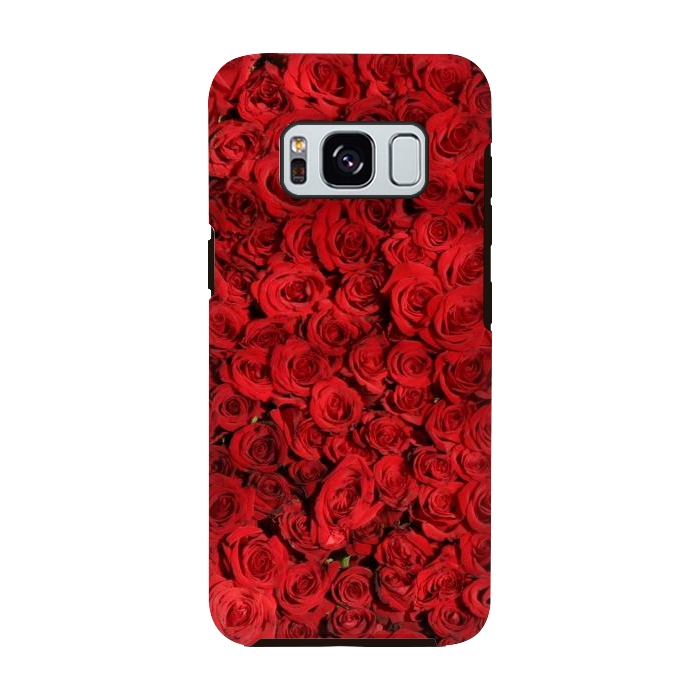 Galaxy S8 StrongFit Red Roses by Winston