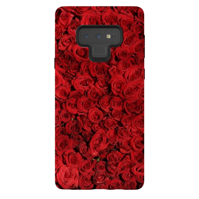 Galaxy Note 9 StrongFit Red Roses by Winston