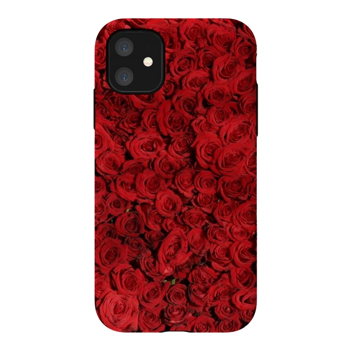 iPhone 11 StrongFit Red Roses by Winston