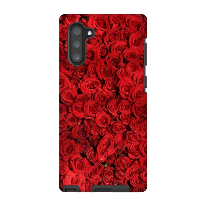 Galaxy Note 10 StrongFit Red Roses by Winston