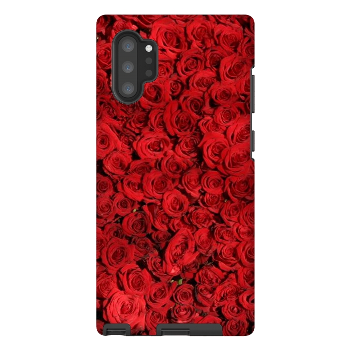 Galaxy Note 10 plus StrongFit Red Roses by Winston