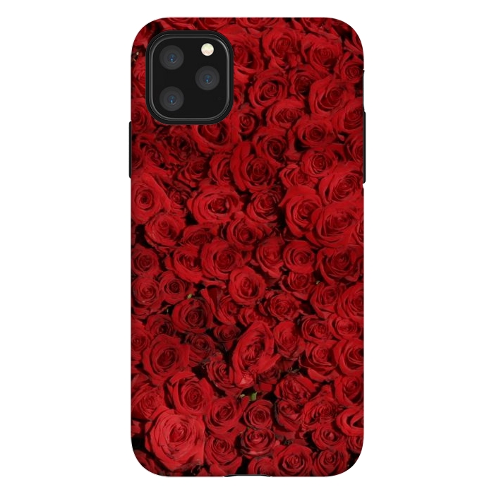iPhone 11 Pro Max StrongFit Red Roses by Winston