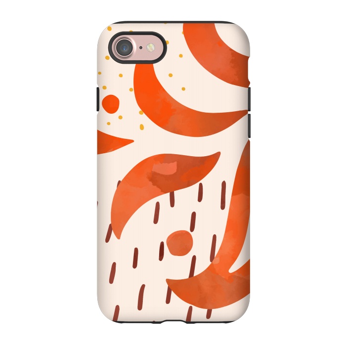 iPhone 7 StrongFit Great Orange by Creativeaxle